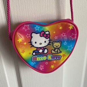 Hello Kitty - Kawaii Little Girls Purse, Heart Shaped​​​​​​​​​​